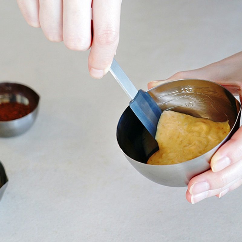 家事问屋日本制304不锈钢耐热抹刀15cm - 厨房用具 - 树脂 黑色