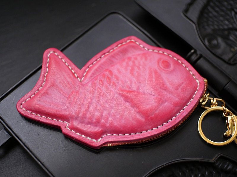 【限定优惠延长中】绝美款草莓口味鲷鱼烧零钱包 - 零钱包 - 真皮 