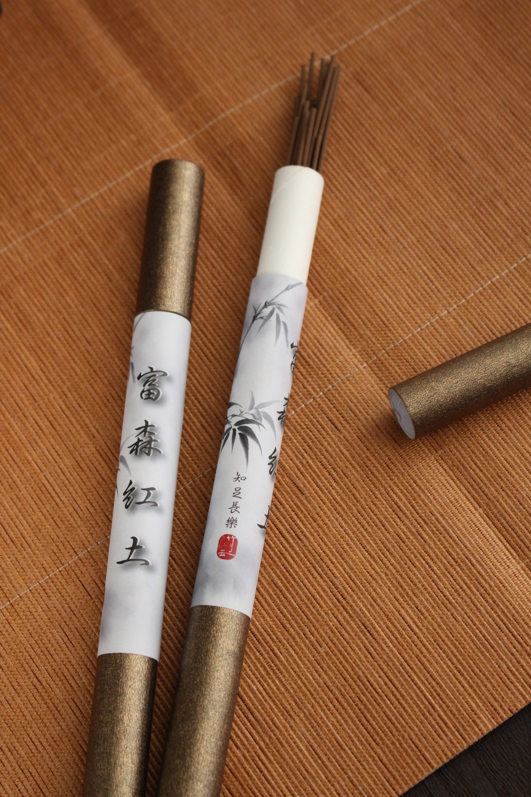 竹云沉香-MIT 天然【四君子水墨系列 -竹 - 富森红土 - 线香】 - 香薰/精油/线香 - 其他材质 