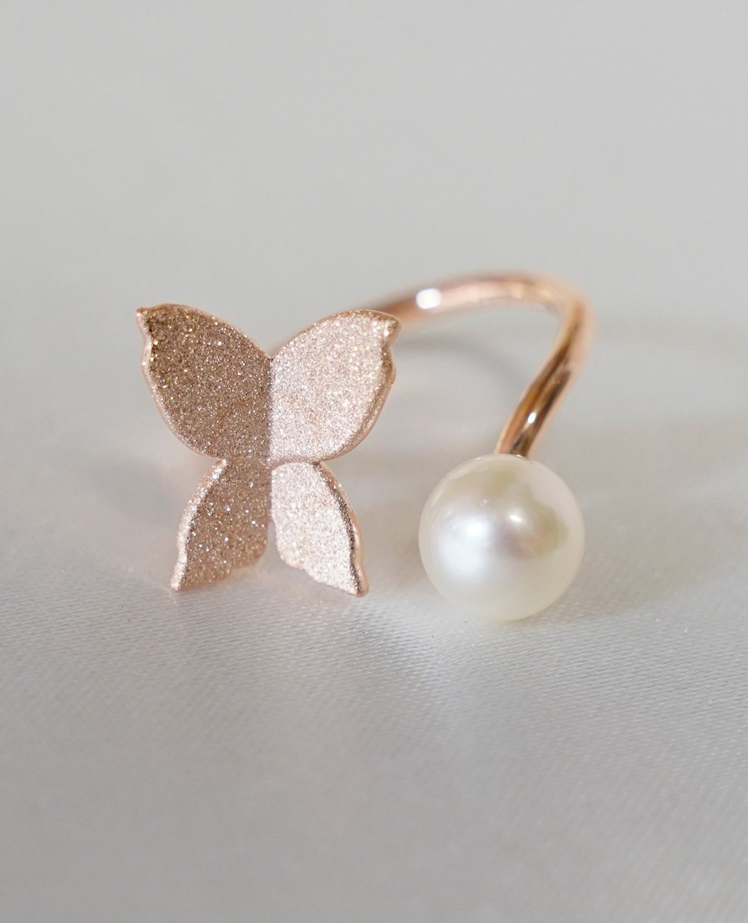 Psyche 戒指 玫瑰金 - 戒指 - 其他金属 金色