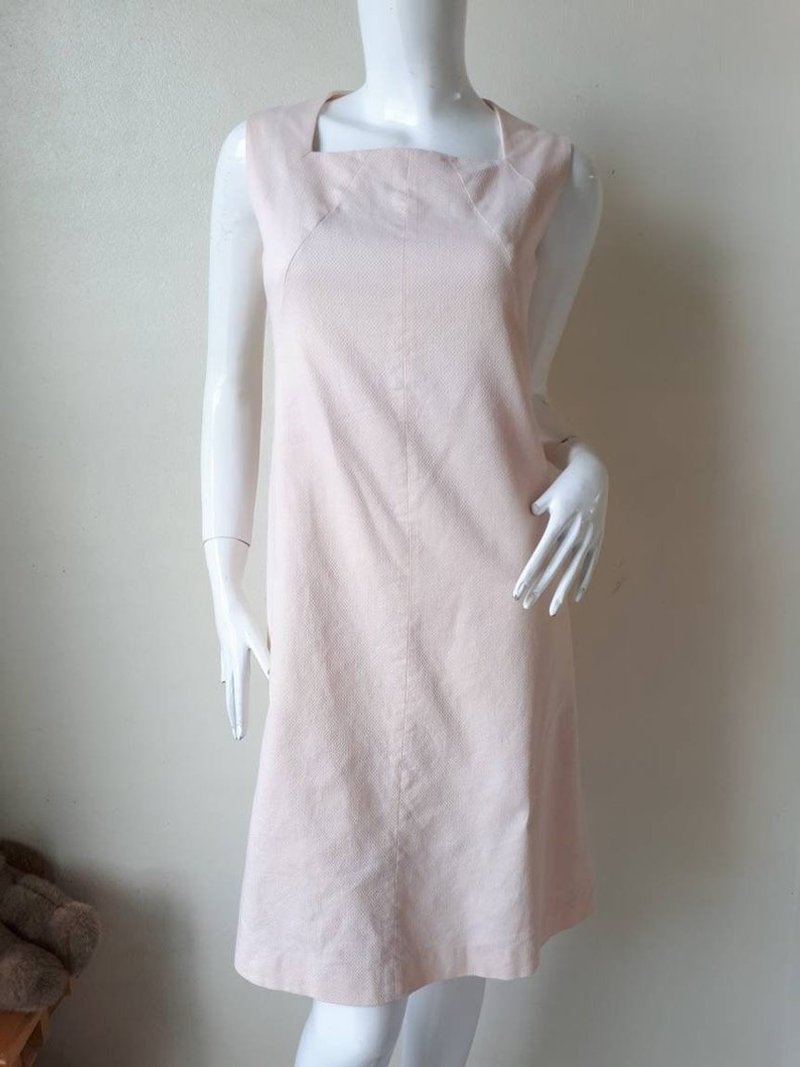 复古 Miss Chloe 棉质连身裙，尺寸 42 中号 - 洋装/连衣裙 - 棉．麻 