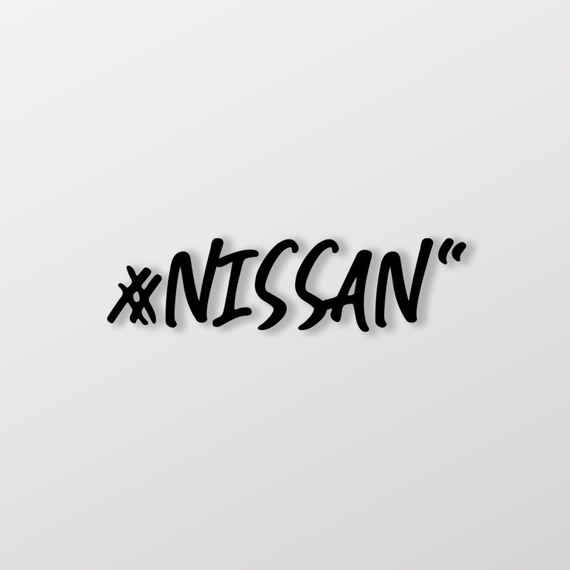 #NISSAN/车贴、贴纸 SunBrother孙氏兄弟 - 贴纸 - 防水材质 