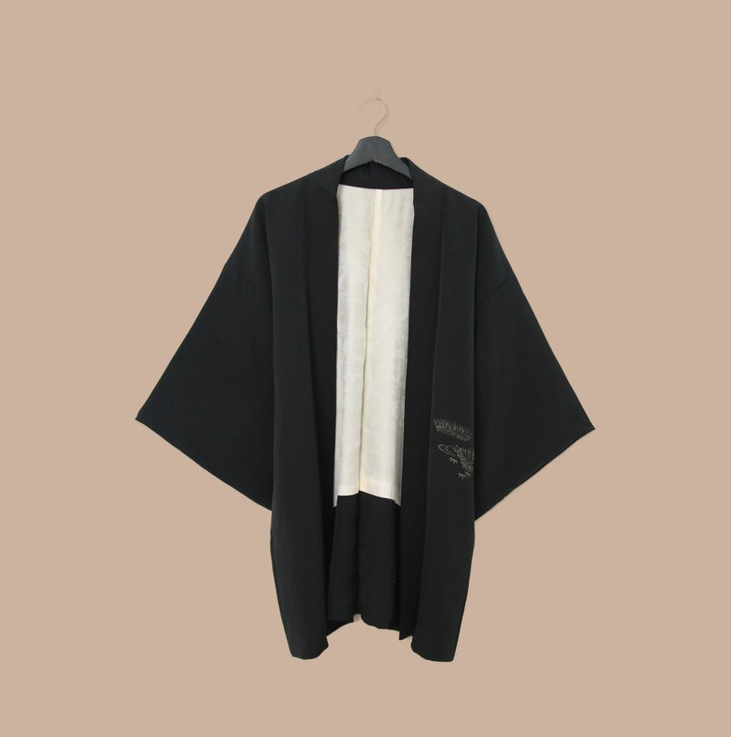 Back to Green-日本带回羽织金葱刺绣水上芒草 kb-07/vintage - 女装休闲/机能外套 - 丝．绢 