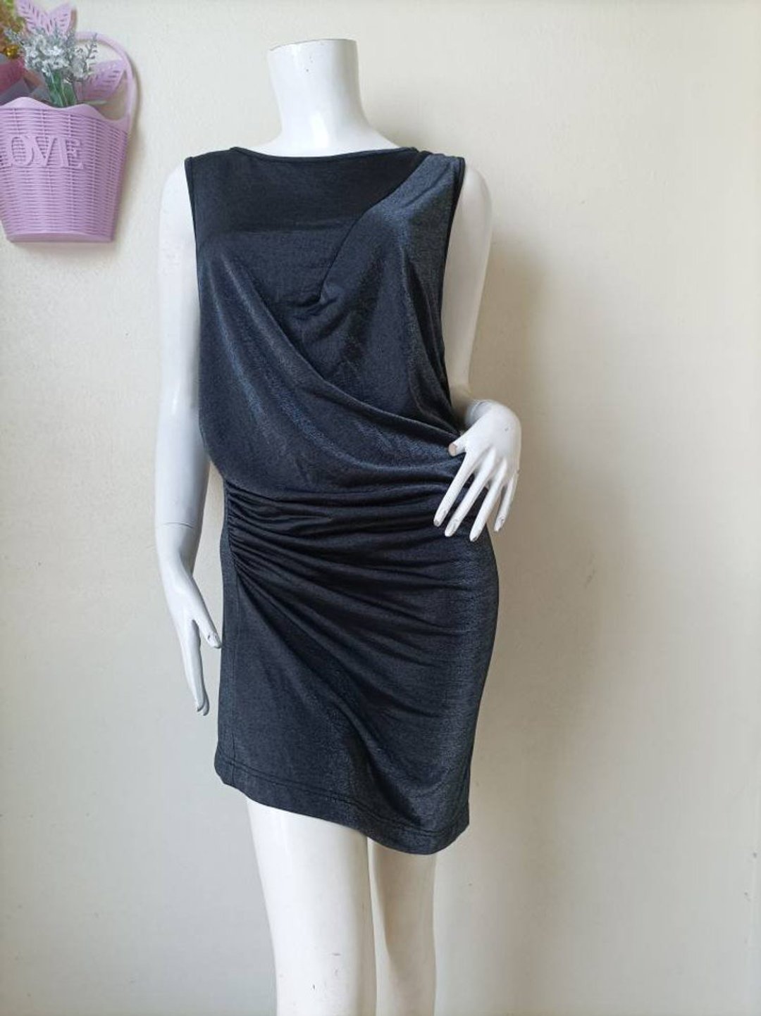VIVIENNE WESTWOOD Body con Black Dress Size 2 - 洋装/连衣裙 - 聚酯纤维 