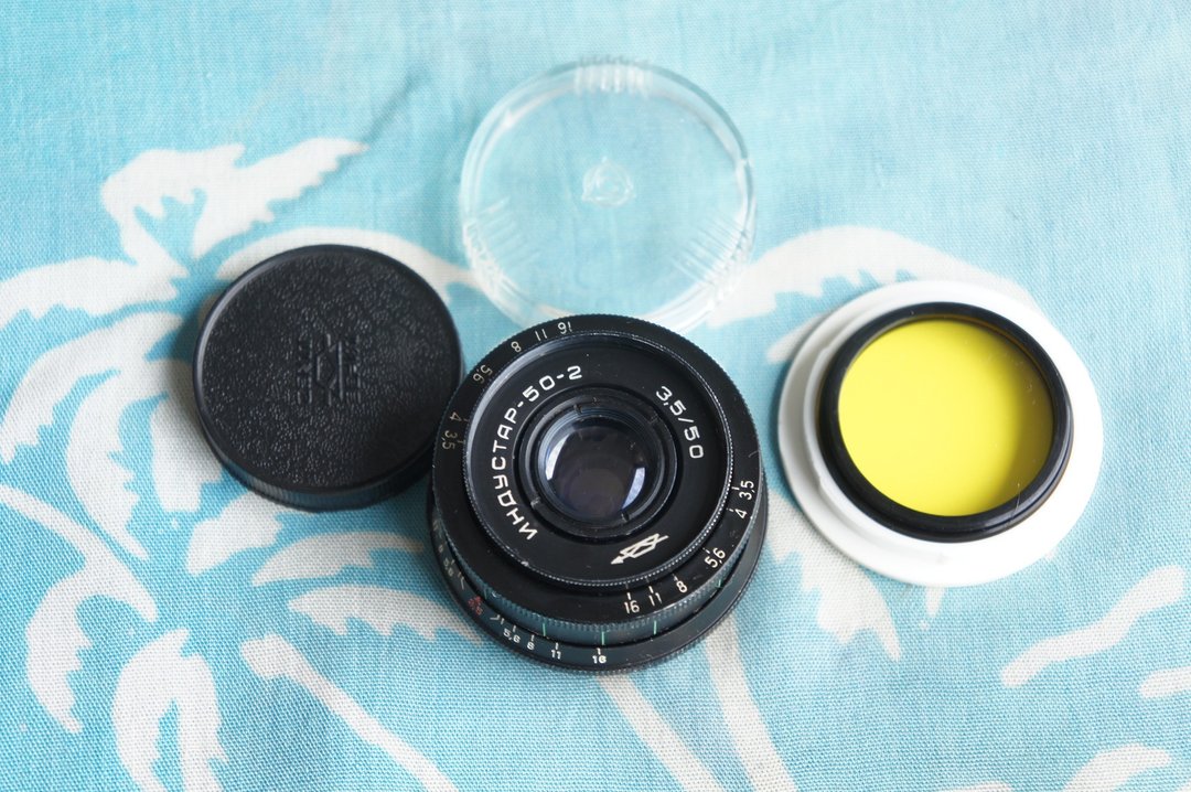 INDUSTAR-50-2 50mm F/3.5 镜头适用 M42 ZENIT、PRACTICA - 相机 - 其他材质 
