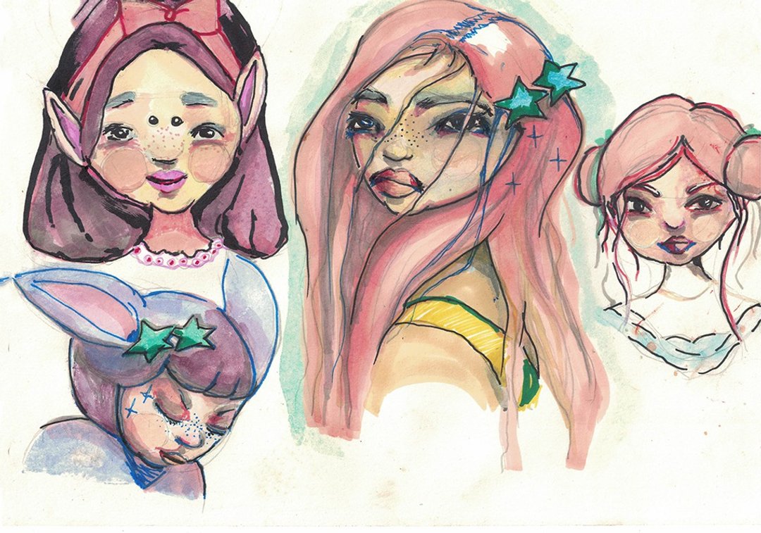 Printable for only Wall Art.,Digital file by Watercolor.Hand-made by Watercolor. - 电子手绘真人画像/绘画/插画 - 其他材质 