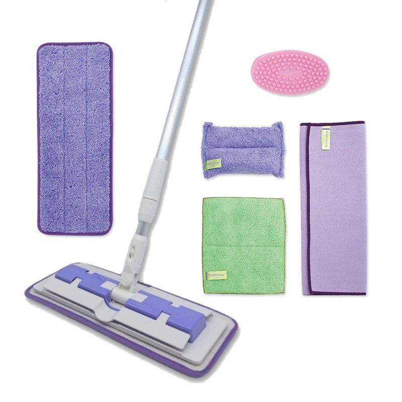 Catchmop 神奇豪华拖把清洁 5 入组 - 其他 - 其他材质 紫色