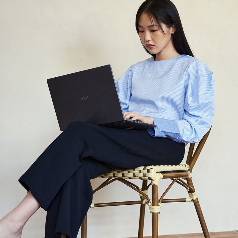 【防晒抗污】跃动翩翩女宽裤 – 职场必备 - 女装长裤 - 环保材料 