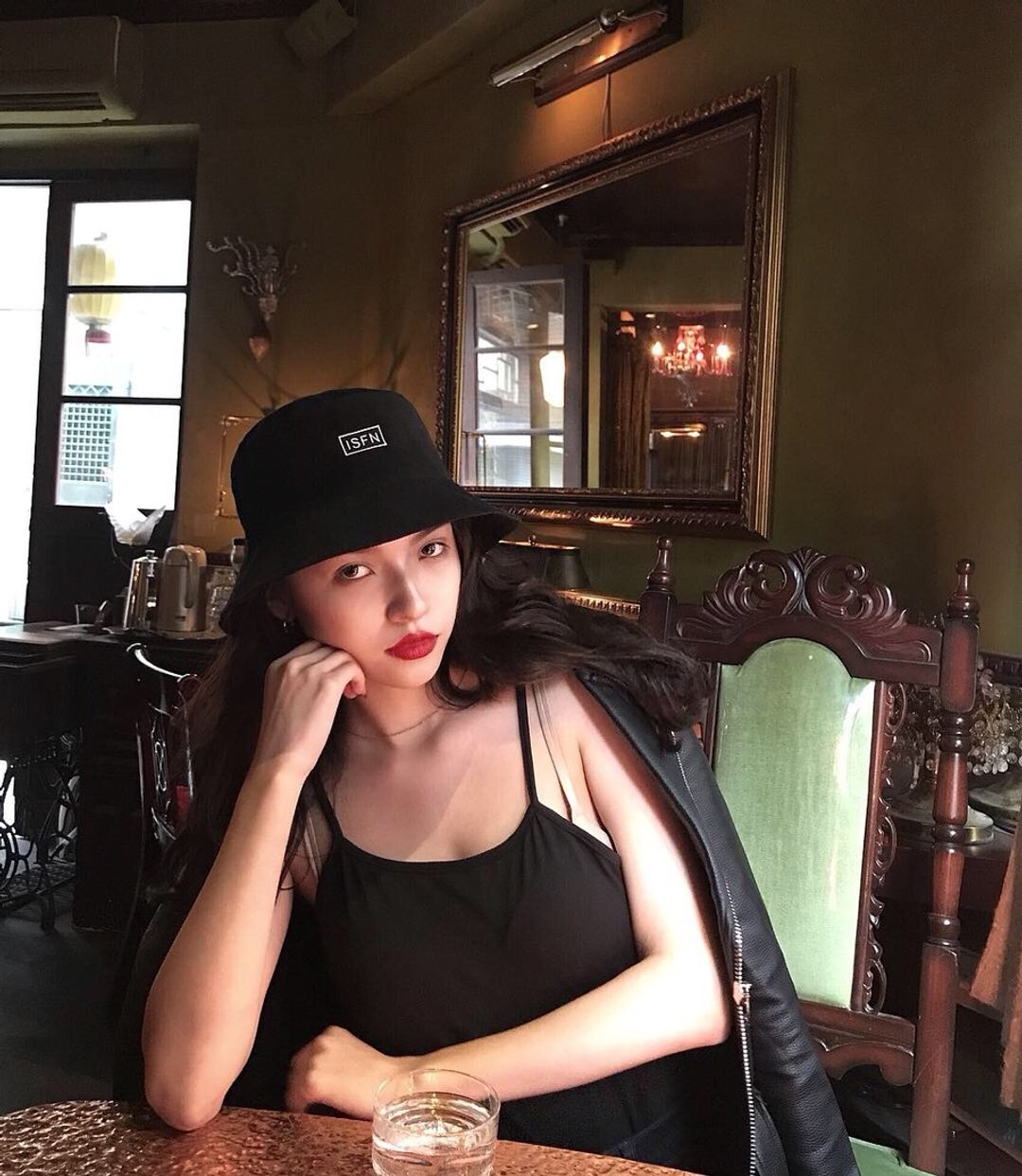 ISFN 18/19 A/W Waterproof Bucket Hat 双面渔夫帽 - 帽子 - 防水材质 黑色