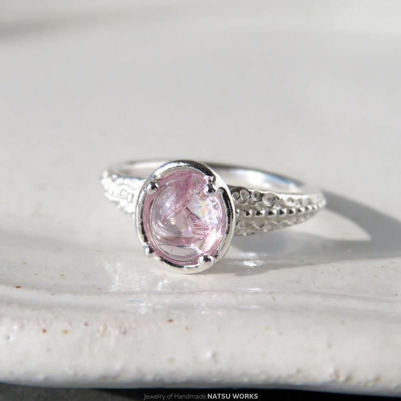 尖晶石戒指 / Pink Spinel Ring 225 - 戒指 - 宝石 粉红色
