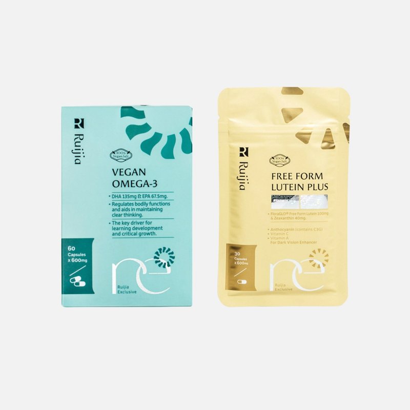 思绪清晰双倍保养组 藻油+叶黄素 - 健康/养生 - 浓缩/萃取物 绿色