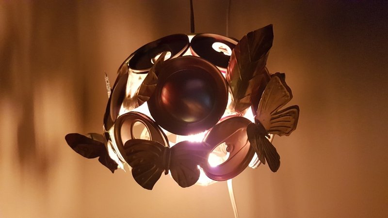 环境教育手作│铝罐/金属压花吊灯│文化币│台南旅游 - 金工/饰品 - 其他金属 