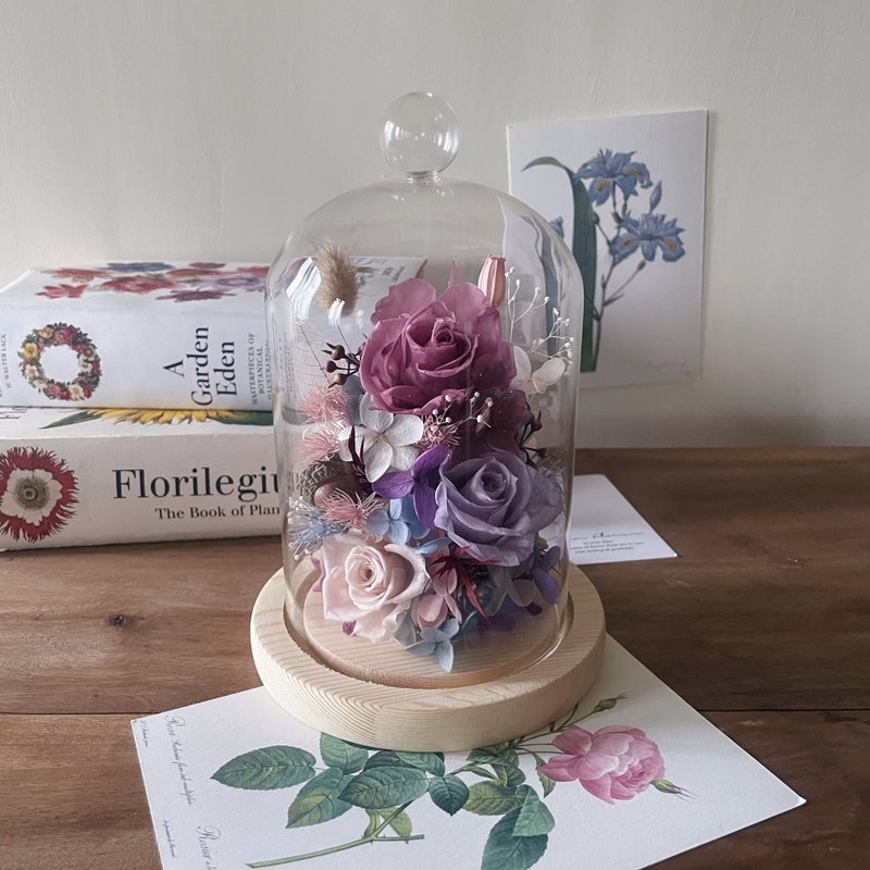 永生花 玻璃钟罩课程 - 植栽 - 植物．花 