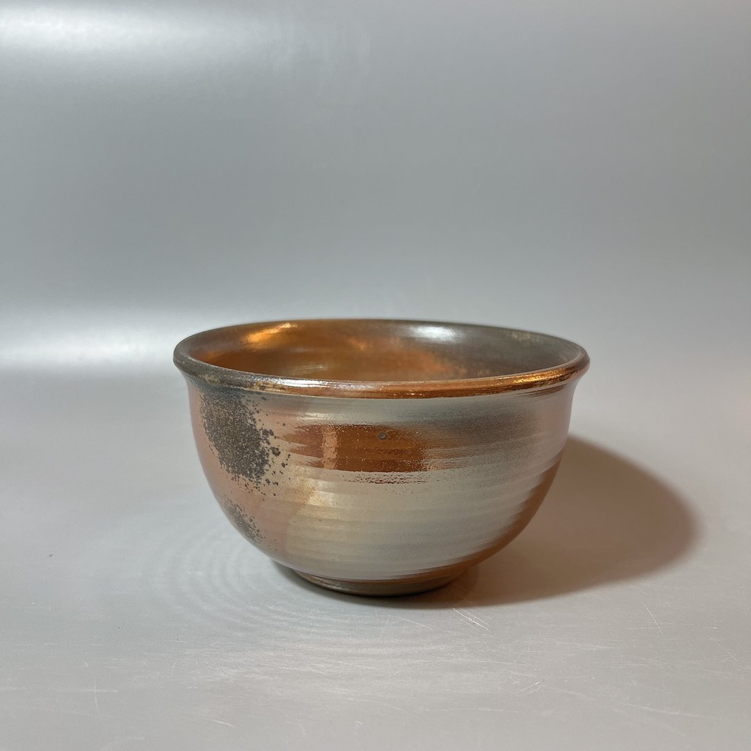 柴烧古朴金彩碗 / 柴烧小碗 / 小平凡手作 - 茶具/茶杯 - 陶 