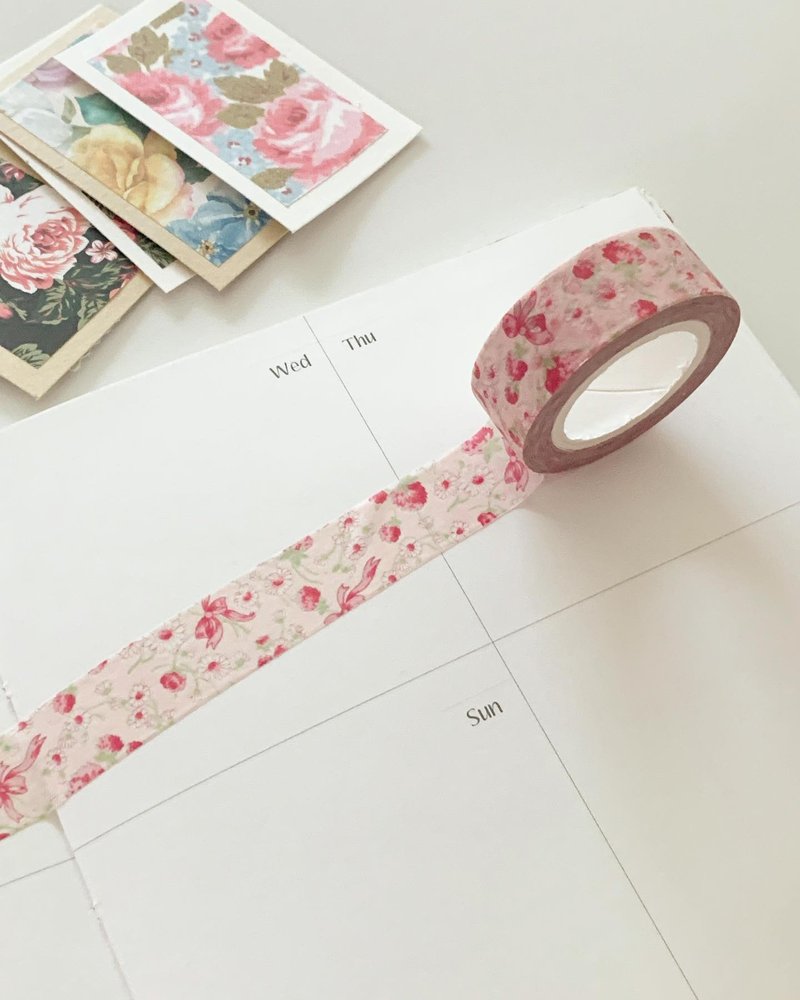 Twinkle Flower Washi Tape - 纸胶带 - 其他材质 
