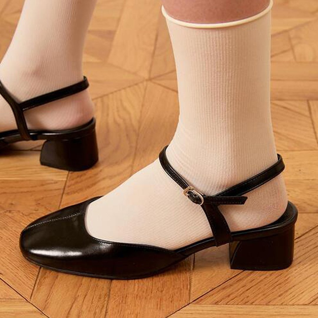 PRE-ORDER SPUR 露跟高跟鞋 SS7008 (Black) - 其他女款皮鞋 - 其他材质 