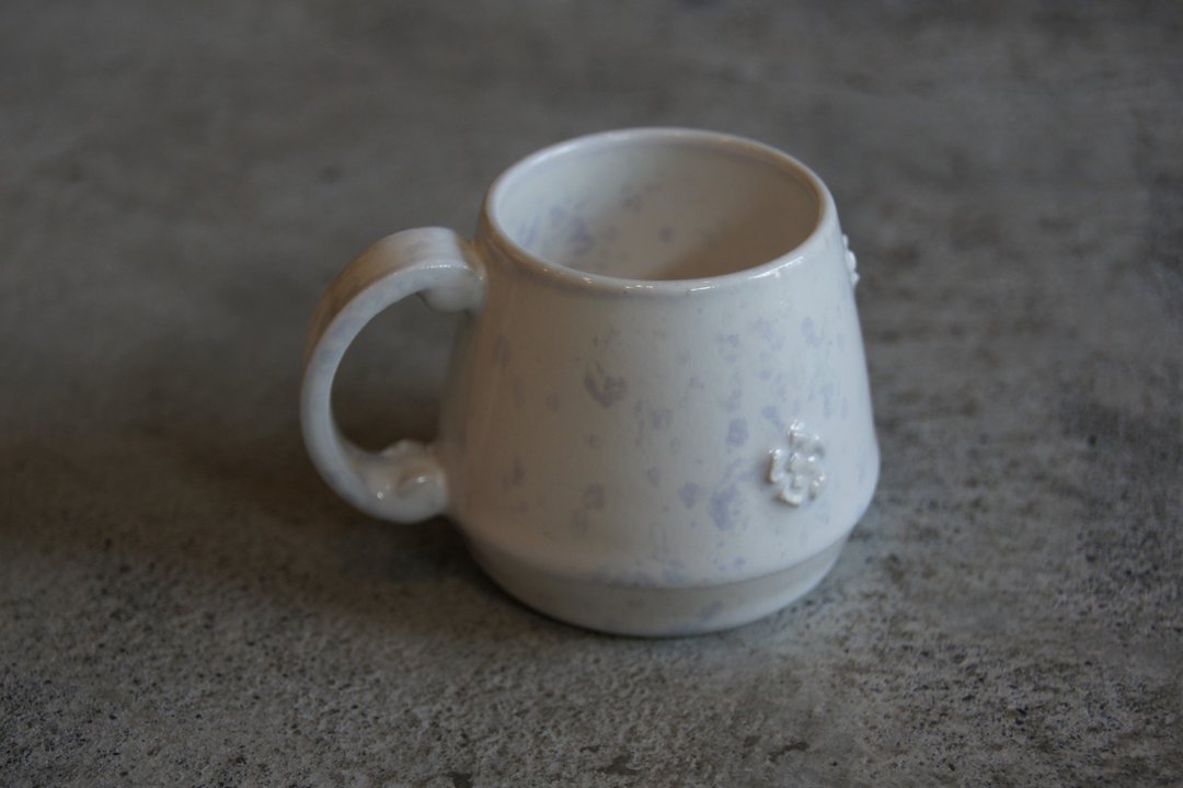 盐花品杯 - 其他杯子 - 陶 白色