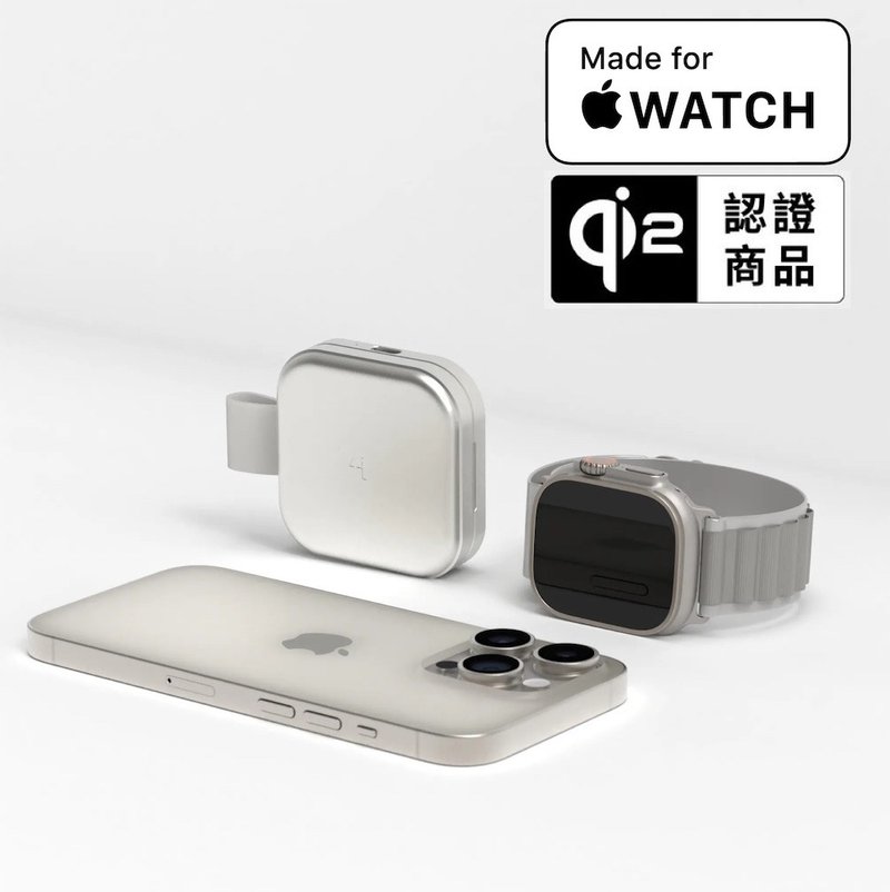 Allite Power Go Qi2 磁吸折叠无线充电器 - 手机充电及周边 - 塑料 白色