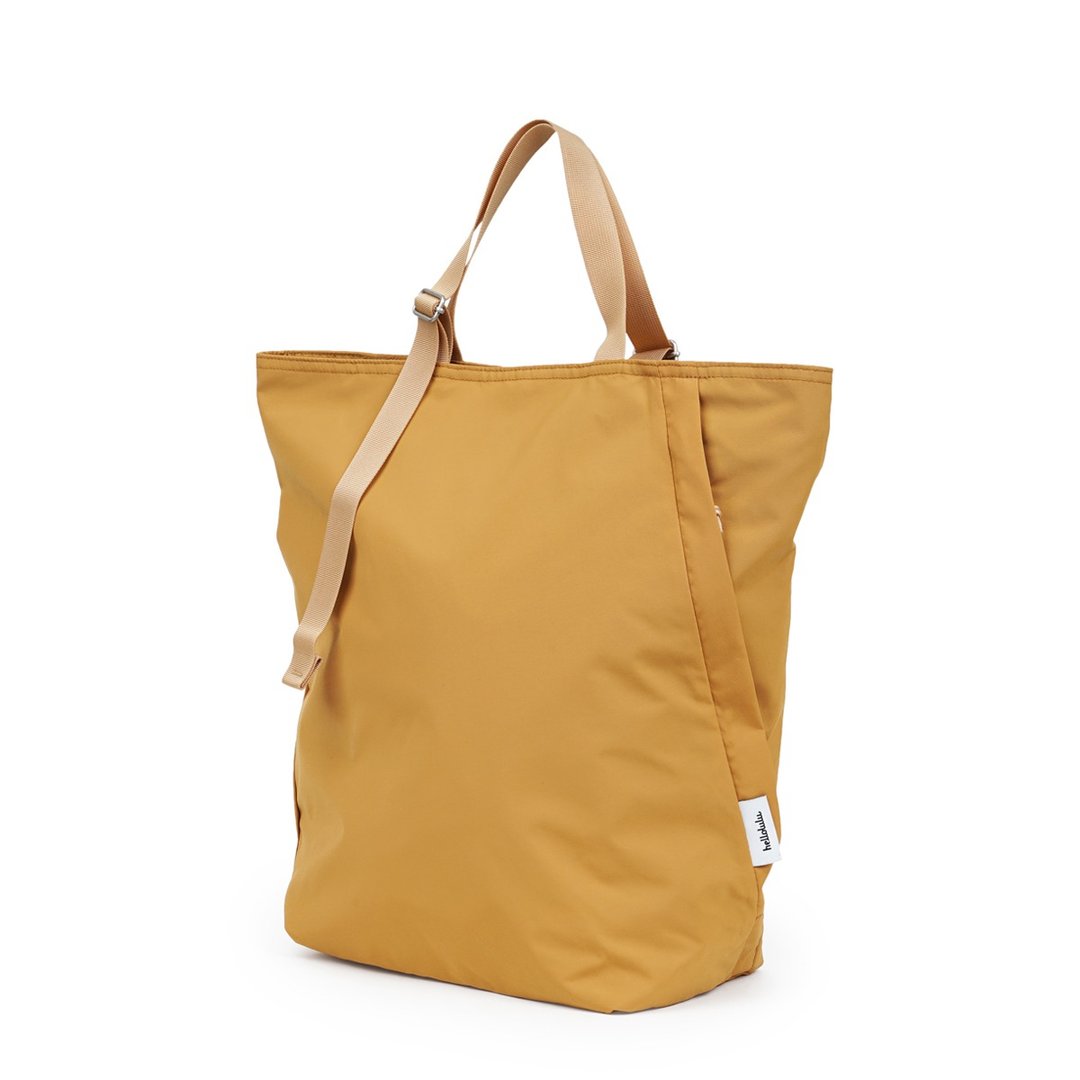 City系列新品 | CUBA 双面侧背手提包L号(拖肥) 肩带可调大容量袋 - 侧背包/斜挎包 - 尼龙 卡其色