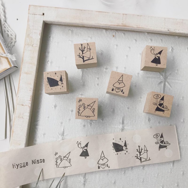 Hygge nisse 慢活小日子 - 木制印章 - 印章/印台 - 木头 