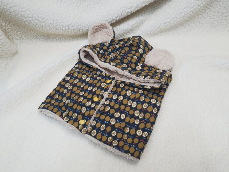 柠檬  保暖熊帽 婴儿帽 童帽 - 婴儿帽/发带 - 棉．麻 多色