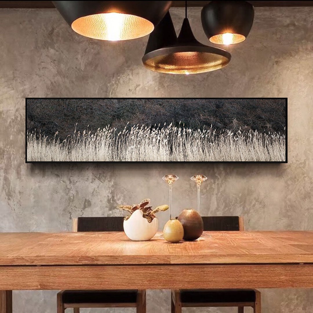 芒花的涛声-卧房挂画/客厅/大尺寸/商空/玄关/装饰画/床头画 - 海报/装饰画/版画 - 其他材质 多色