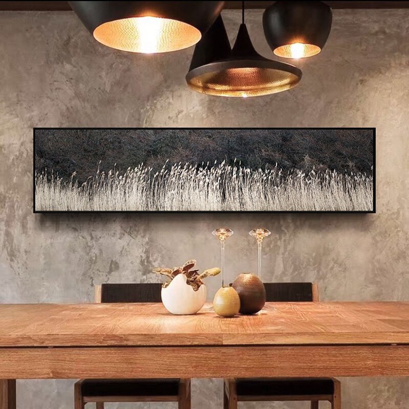 芒花的涛声-卧房挂画/客厅/大尺寸/商空/玄关/装饰画/床头画 - 海报/装饰画/版画 - 其他材质 多色