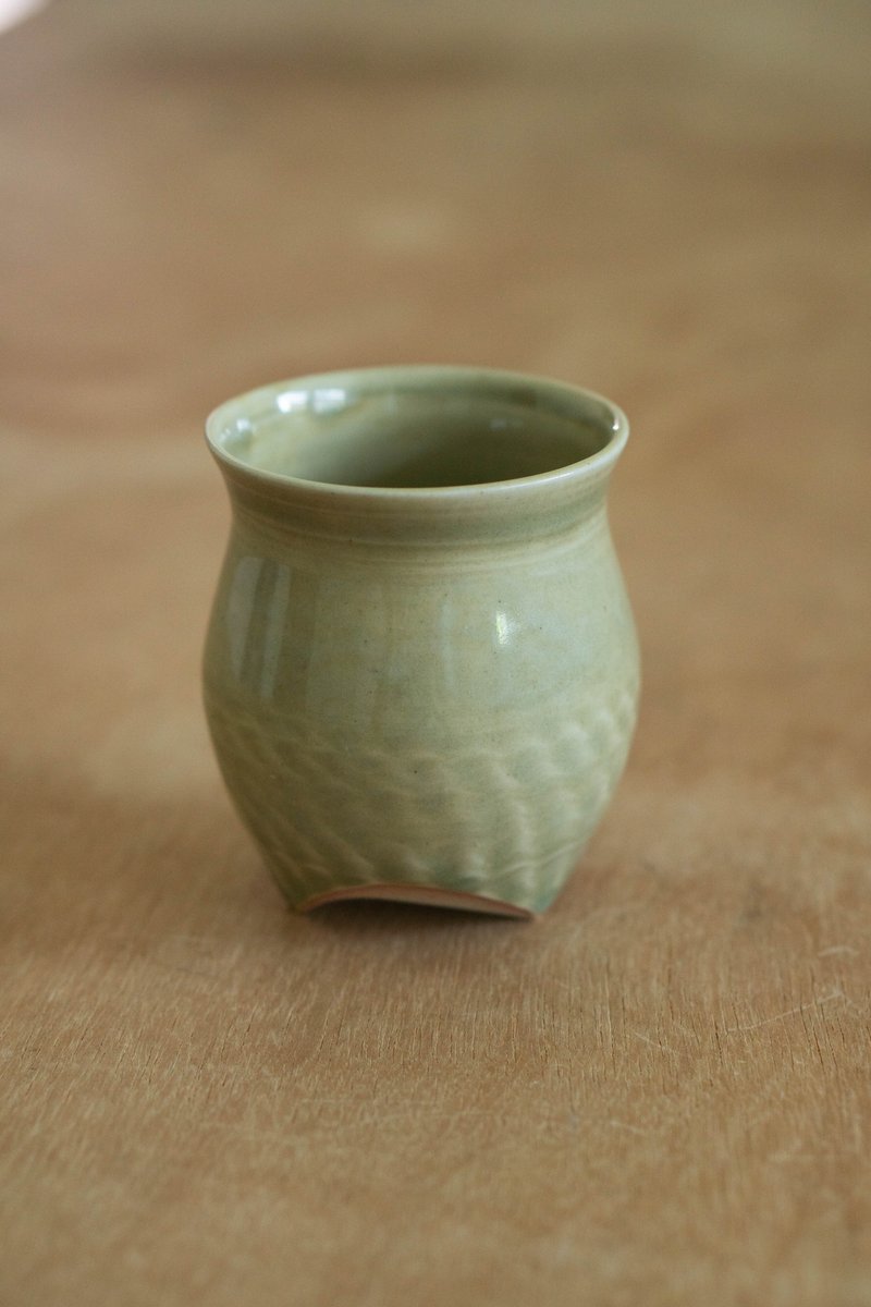 绿色三脚杯 - 其他杯子 - 瓷 绿色