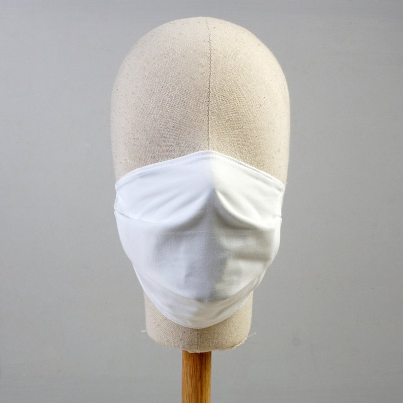 Adult - Kid Size Mask Muslin Anti Droplet Fabric MASK layers Dust Protect - 口罩 - 其他材质 白色