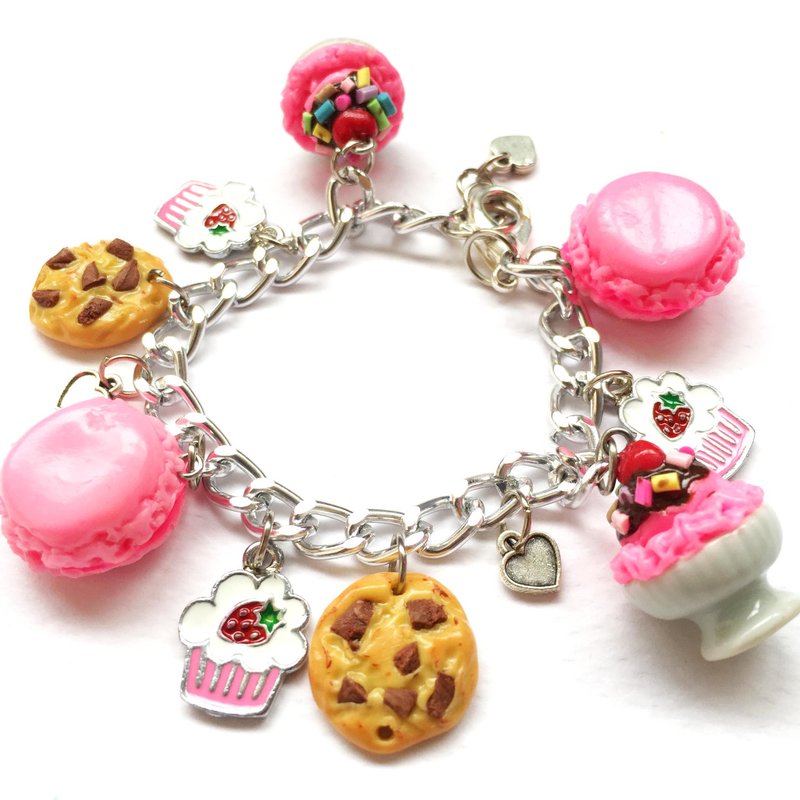 icecream sweet Bracelet - 手链/手环 - 粘土 粉红色