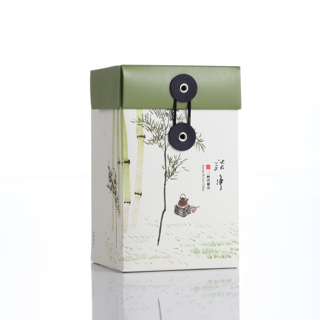 【淡然有味】三峡碧螺春(绿茶)袋茶盒 处处喝好茶系列 手采茶包 - 茶 - 纸 