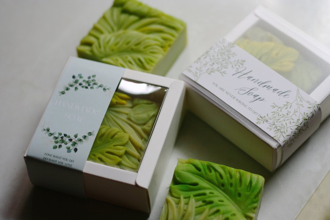 ||制皂工人||龟背芋造型手工皂 - 肥皂/手工皂 - 精油 