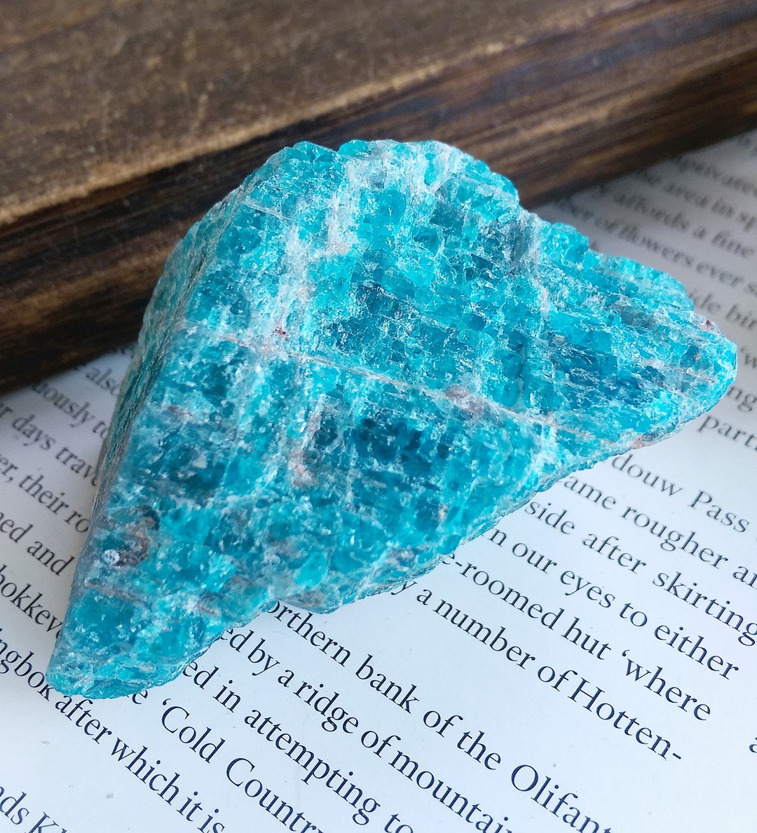 Apatite 马达加斯加产地  磷灰石 蓝磷灰 原石 天然矿石 原矿 - 摆饰 - 其他材质 
