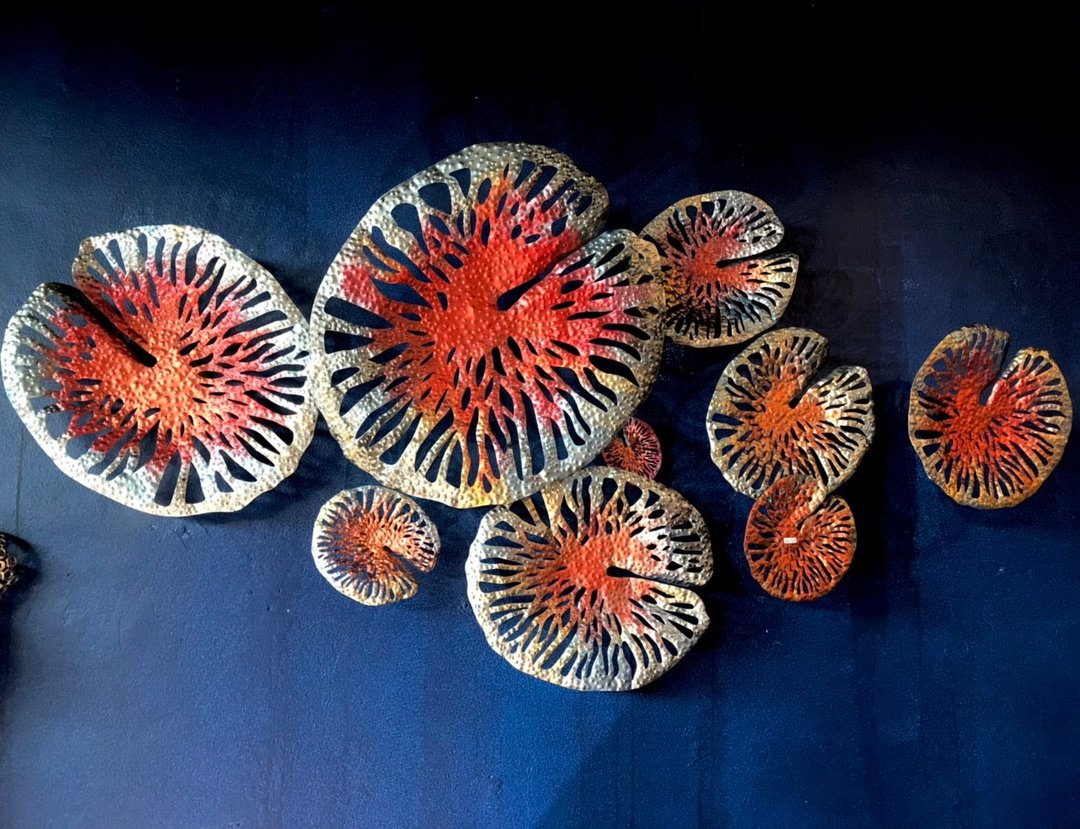 wall decoration : Lotus leaves - 墙贴/壁贴 - 其他金属 多色