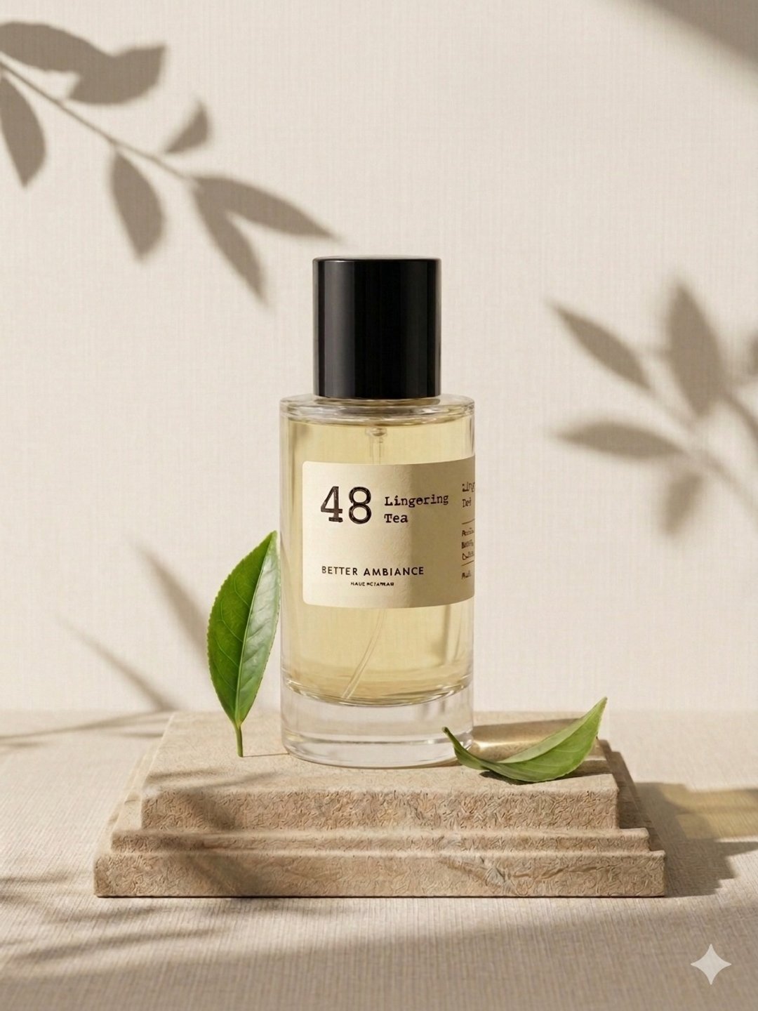 NO.48 茶未尽 Lingering Tea 50ML 织品香氛喷雾 - 香薰/精油/线香 - 玻璃 透明