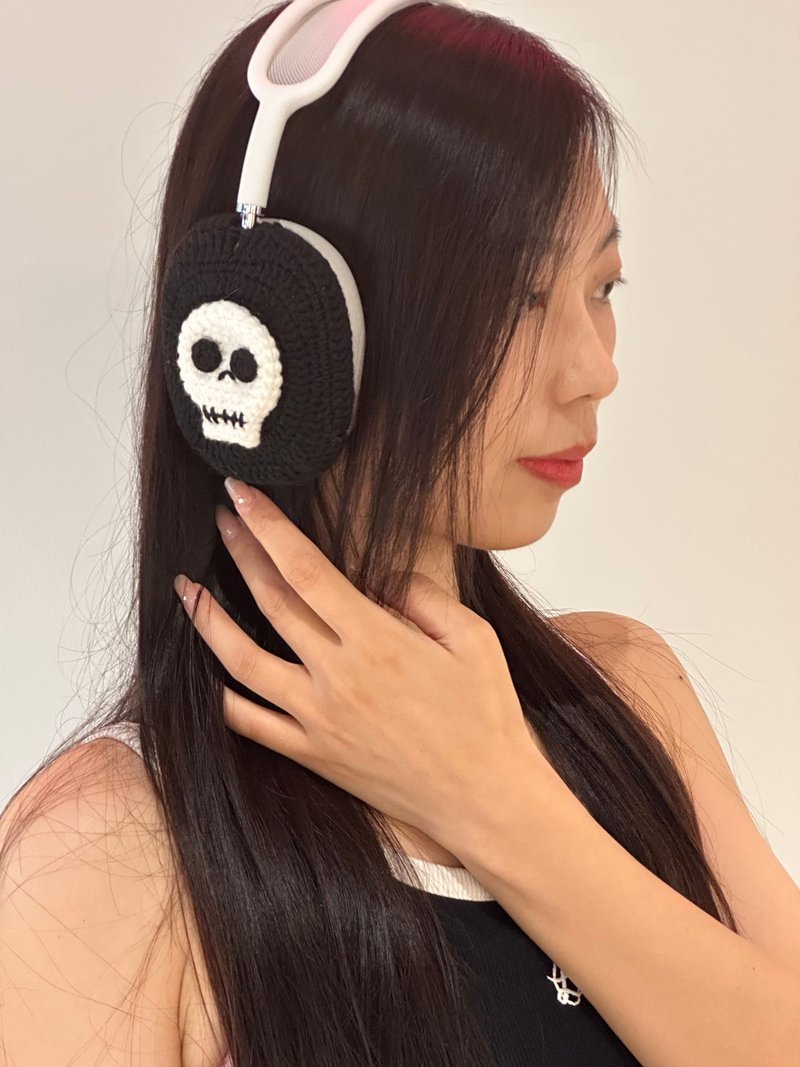 时尚个性骷髅头AirPod Max 保护套 索尼 XM5 头戴式耳机保护套 - 耳机 - 其他材质 
