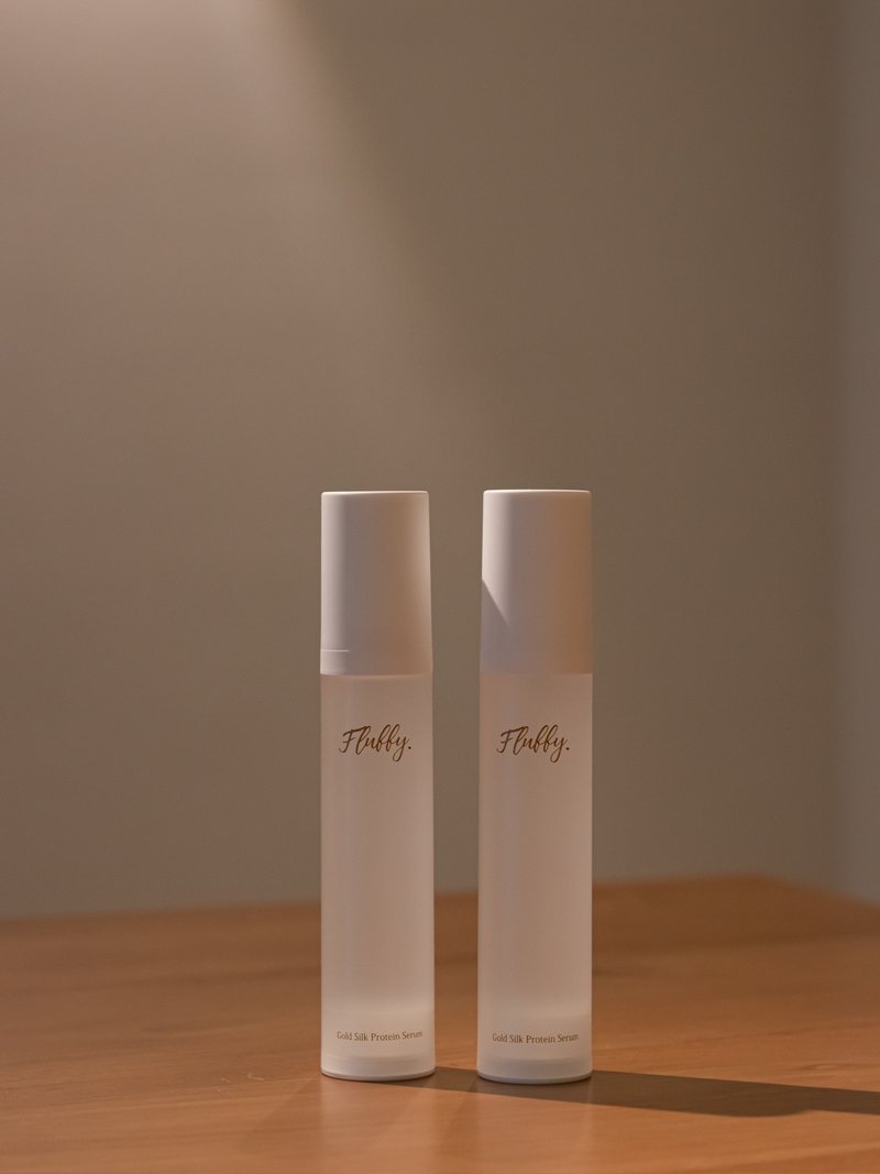 Pinkoi限定两入组－水光泽黄金蚕丝蛋白维他命E精华液 50ml - 精华液/安瓶 - 浓缩/萃取物 卡其色