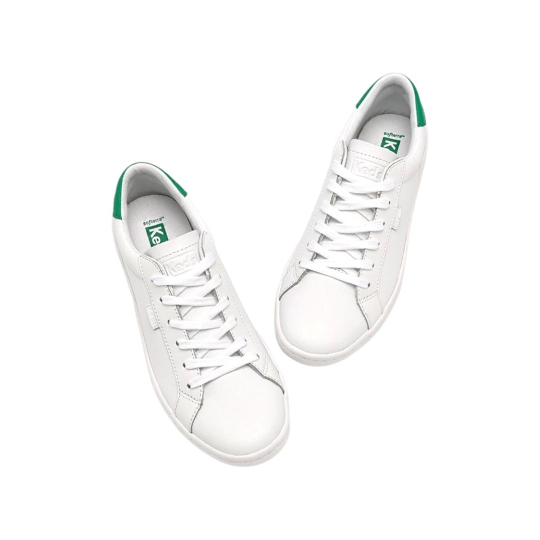 KEDS ACE 复古运动皮革绑带休闲鞋9231W123488 - 女款休闲鞋 - 真皮 