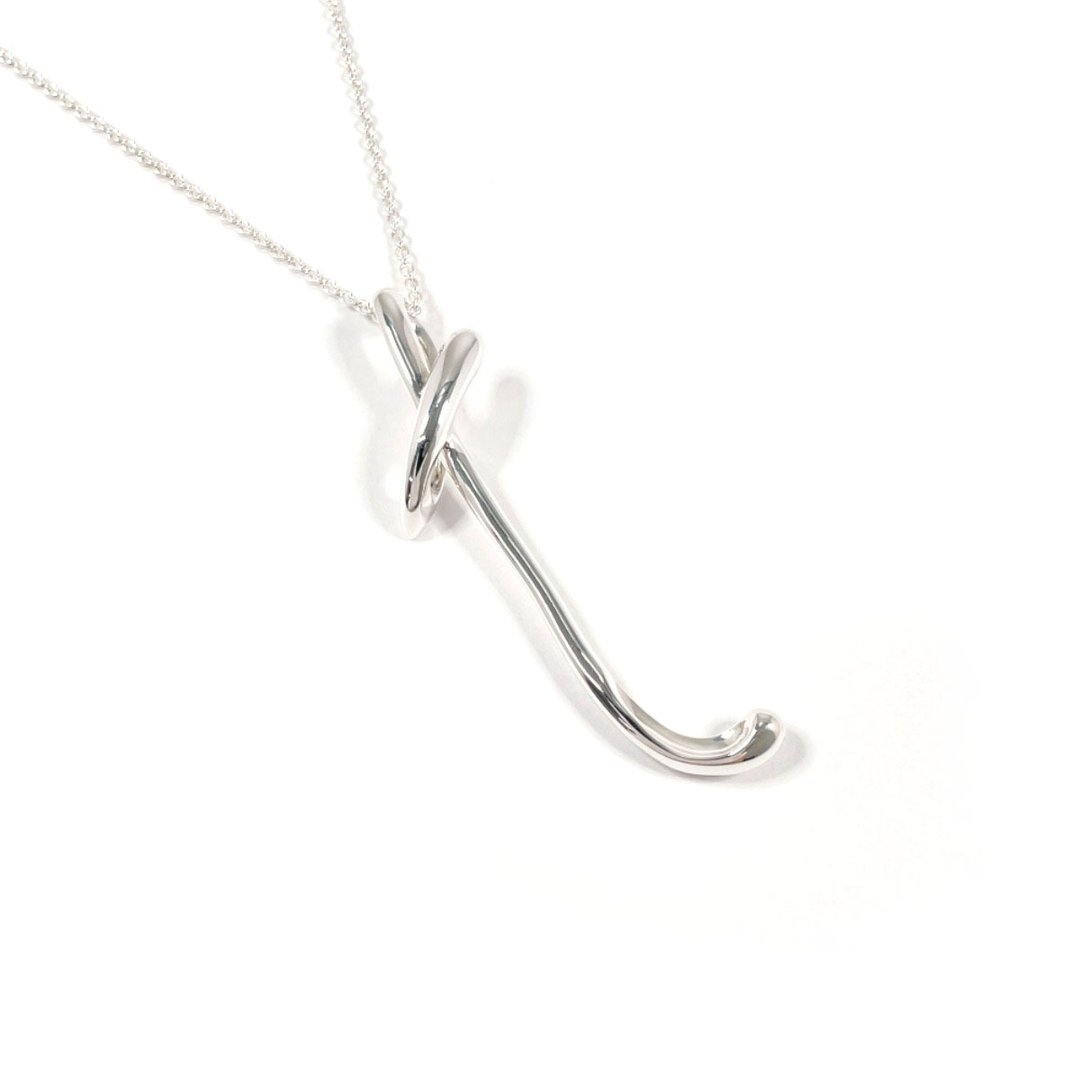 【日本直运 二手美品】蒂芙尼 TIFFANY&Co. 项链 Letter T 字母 字母长链 Elsa Peretti - 项链 - 纯银 银色
