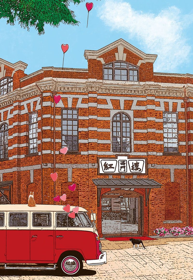 108片拼图—百年红楼 - 拼图 - 纸 