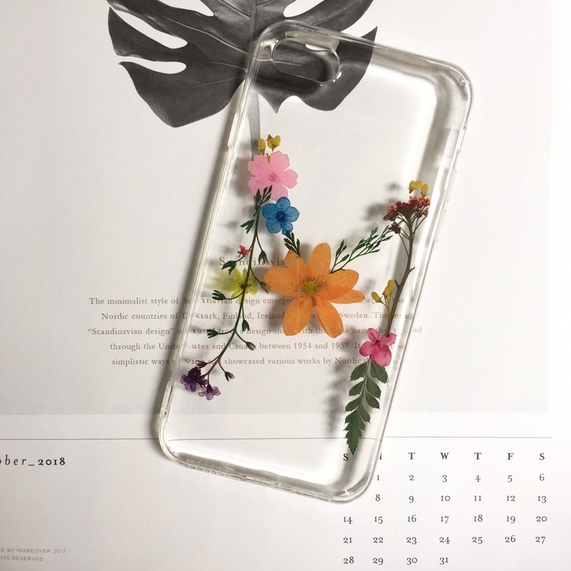 M for Madeline 压花英文手机壳 - 手机壳/手机套 - 塑料 多色