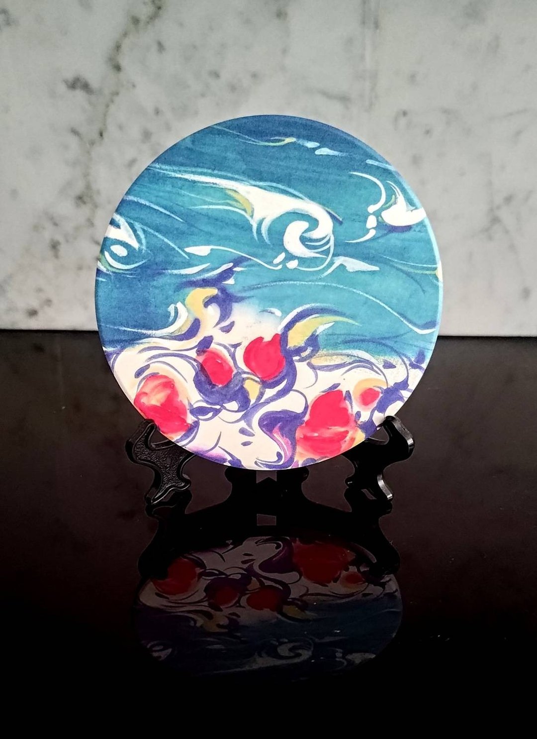 风水摆饰/观心禅艺术圆瓷 - 潮流印象/疗愈小物 - 摆饰 - 陶 多色