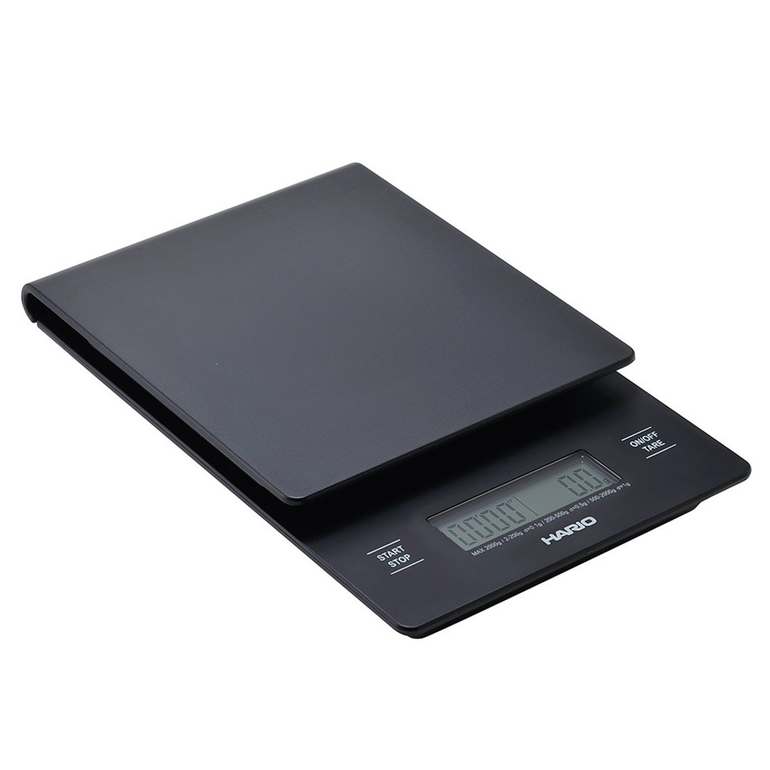 HARIO V60手冲专用电子秤 PLUS/VSTN-2000B - 咖啡壶/周边 - 树脂 黑色