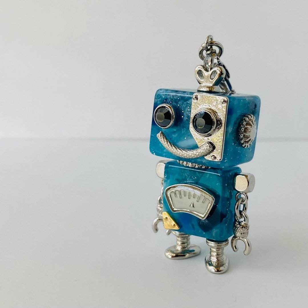 【Robot Accessories】机器人吊饰 161 - 吊饰 - 塑料 蓝色