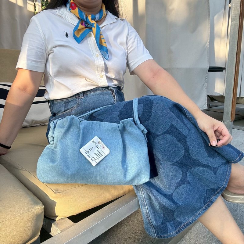 Wyllabrand煎饺包，浅烤色 - 手提包/手提袋 - 其他材质 蓝色