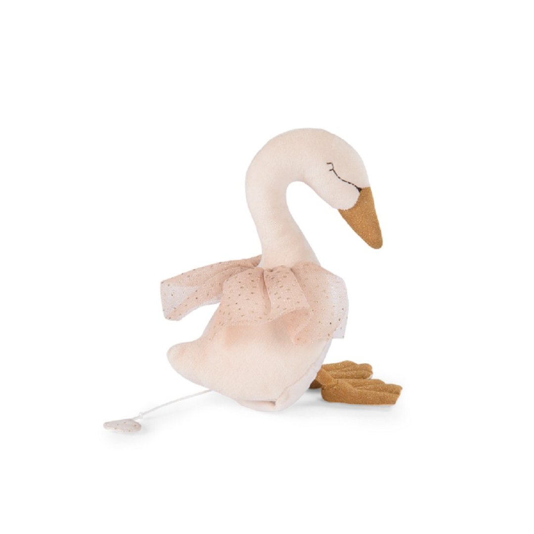 法国 Moulin Roty 小小舞蹈学校系列-音乐天鹅娃娃 21cm - 玩具/玩偶 - 聚酯纤维 多色