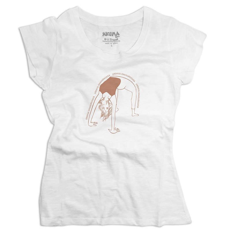 AKUMA YOGA-美轮美奂 - 女装 T 恤 - 其他材质 白色