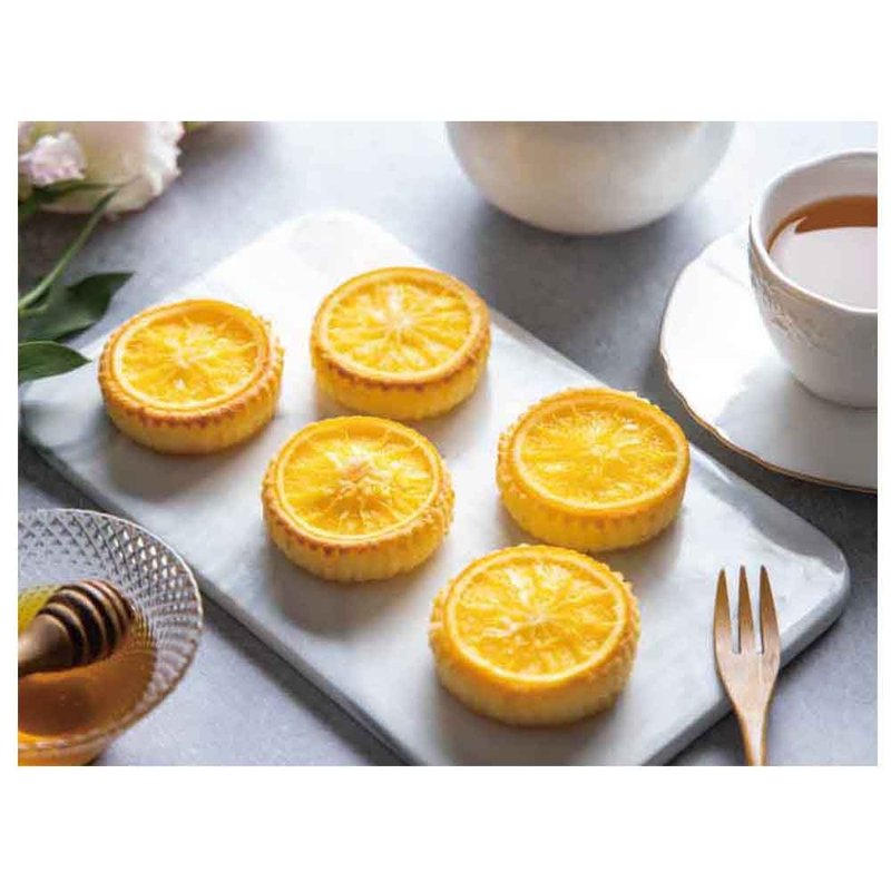 【一之乡】柠香橙片轻磅蛋糕 (单颗) - 蛋糕/甜点 - 新鲜食材 金色
