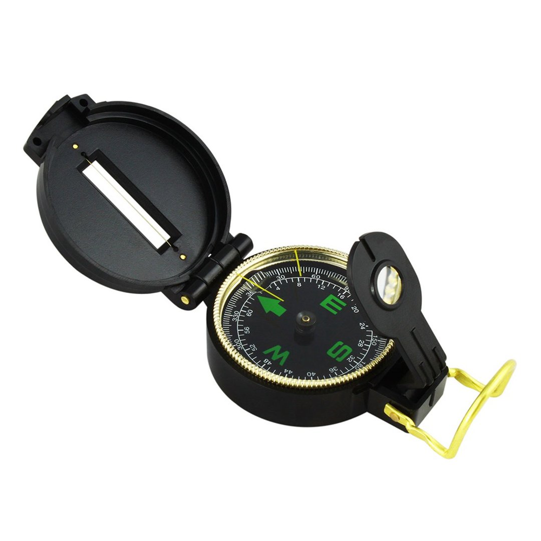 Compact Lensatic Compass 轻便型透镜式指北针【B107】 - 其他 - 塑料 黑色