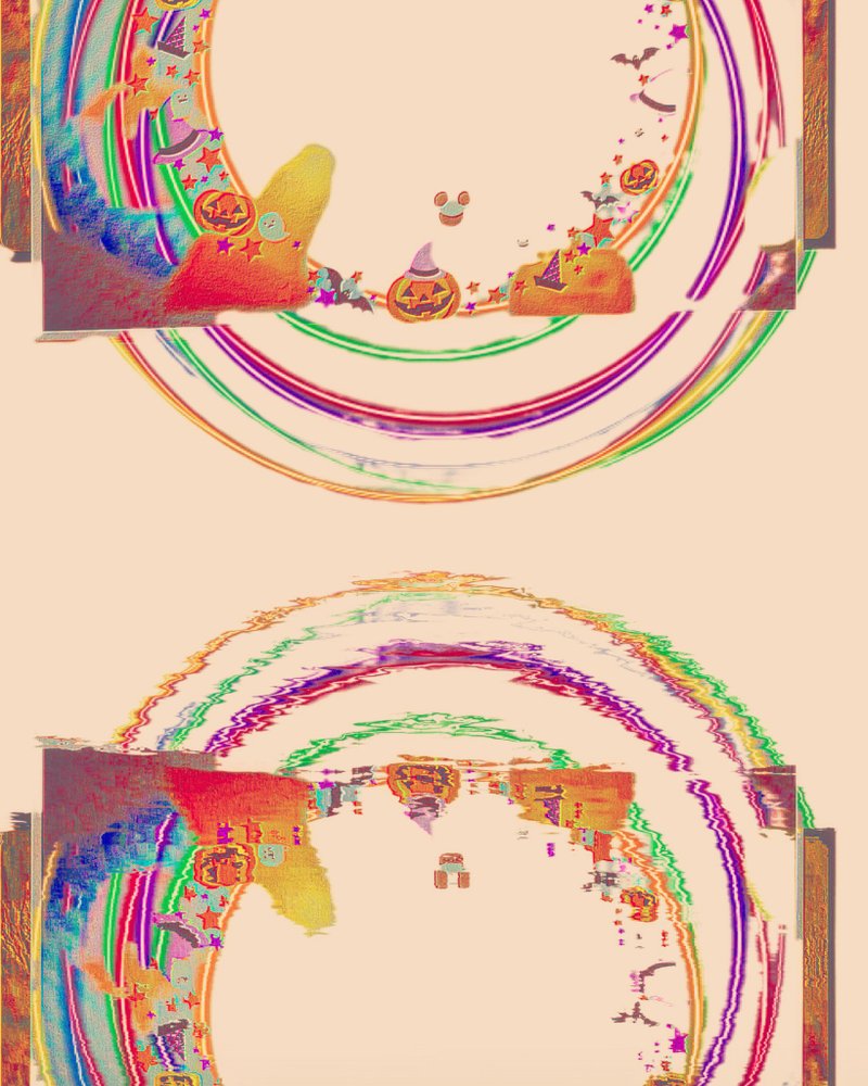 Illustrated photo of colorful Halloween party feeling - 其他数码设计 - 其他材质 